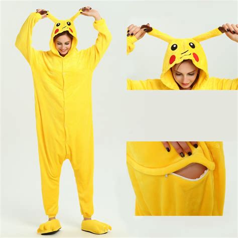 Snorlax Adult Pajamas - Pokemon Onesie, Kigurumi, Winter Pajama Jumpsuits, Pokemon Cosplay, Christmas gift (188) $ 62.00. FREE shipping Add to cart. Loading Add to Favorites Electric Mouse Inspired Cosplay ADULT HOODIE, lightning tail purse jacket, coat with POCKETS (150) $ 330.00. FREE shipping ...